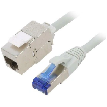 Extender Ethernet; S/FTP; Cat 6a; RJ45 socket,RJ45