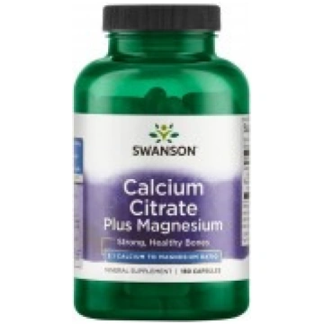 Calcium Citrate Plus Magnesium - 150 caps Swanson 