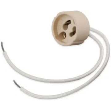 Pawbol D.3187 GU10 porcelāna lampu patrona LED un 