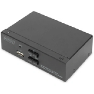 DIGITUS KVM-Switch 2-Port Single-Display 4K HDMI (