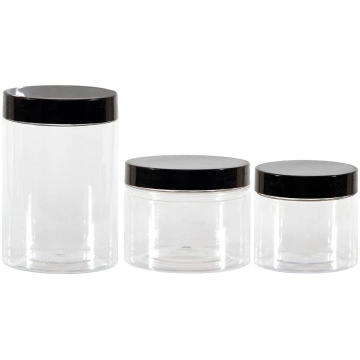 Pet jar with black cap Casolaro Hotellerie
