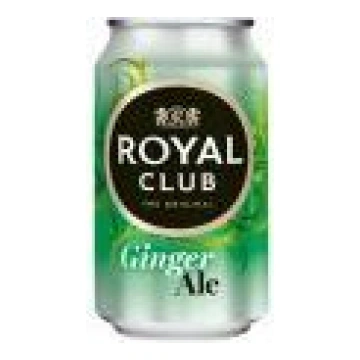 Limonāde Royal Club Ginger Ale Can, skārdenē, 330m