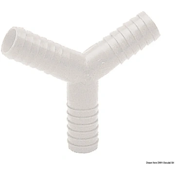 Nylon Y-fitting 10 mm (17.203.10) Osculati