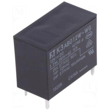 Relay: electromagnetic | SPST-NO | Ucoil: 12VDC | 