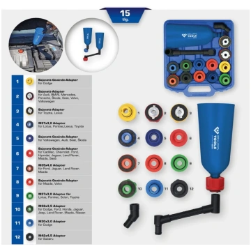 Brilliant Tools MASTER eļļas iepildes piltuvju kom