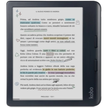 Rakuten Kobo Libra Colour e-book reader Touchscree