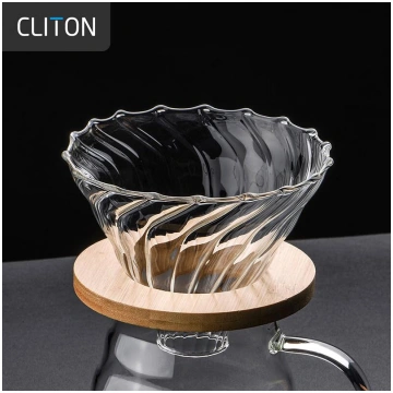 CLITON Pour-Over Coffee Dripper, Manual Coffee Mak