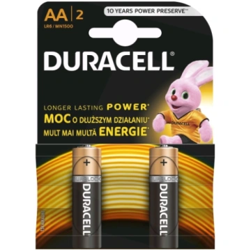 Duracell MN 1500 Basic AA (LR6) Blistera iepakojum