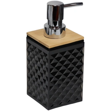 Skidro ziepju dozators Diamond melns 9136539 (4750