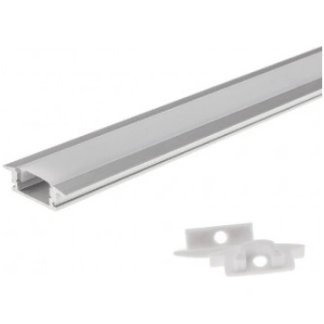 Alumīnija profils LED lentēm, 6mm 2 m 5192