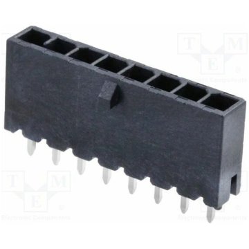Connector: wire-board; plug; male; PIN: 8; MICRO; 