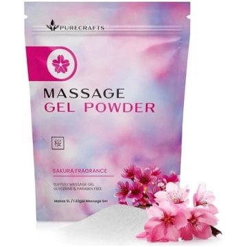 Masāžas želeja pulveris 50g | Sakuras smarža | Raž