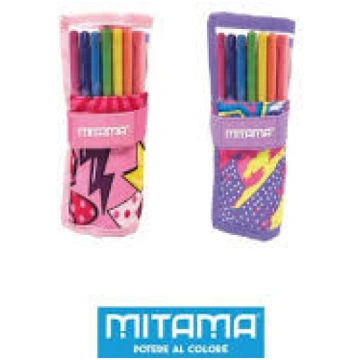 GLITTER ROLL+ASTUCCIO MIX MITAMA WRITING ROLL