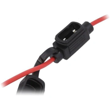 Fuse holder; 11mm; 10A; Leads: cables; 58V | LPS-0