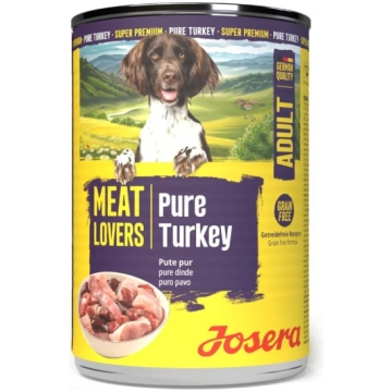 JOSERA Meat Lovers Pure Turkey 400 g tītars, mitrā
