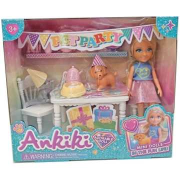 TOY DOLL WITH PETS ZJA374615 606011 (4772013481652
