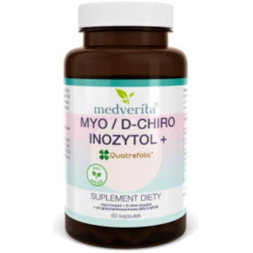 Myo / D-chiro inositol + Quatrefolic Medverita 60 