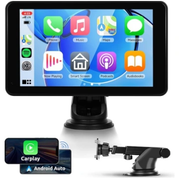 7 collu bezvadu CarPlay Android automašīnas atbals