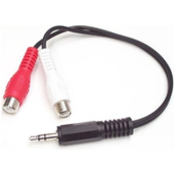 StarTech.com 15cm Audiokabel 3 5mm Klinke auf 2x R
