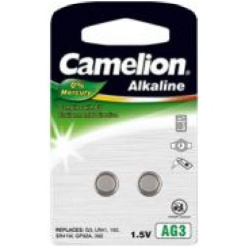 Baterijas AG3, Alkaline Buttoncell, 2 gab. 1205020