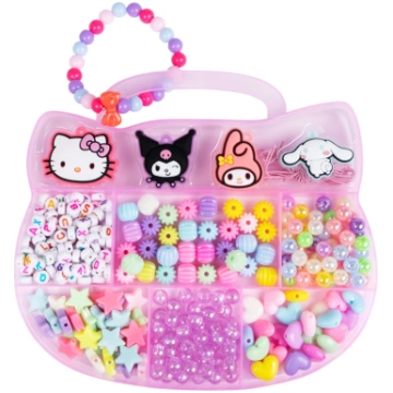 HELLO KITTY mini rotaslietu pārsteiguma pērlīšu ko