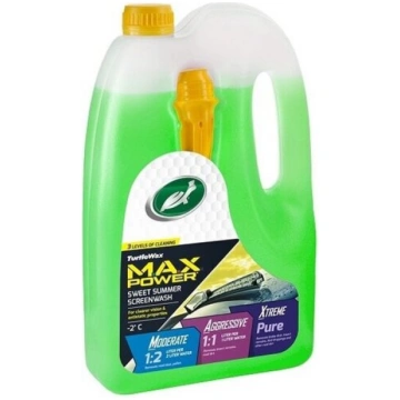 TURTLE WAX SUMMER SCREENWASH 4L MAXPOWER -2°C