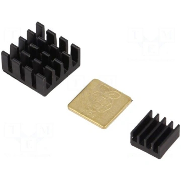 Aluminium,black | Pcs: 3 | Application: ARDUINO,Ra