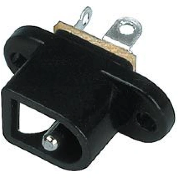 Barošanas ligzda DC 2.1/5.5mm DC korpusam lodējams