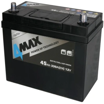 Akumulators 4MAX BAT45/330L/JAP/4MAX 12V 45Ah 330A