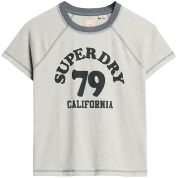 Superdry - Athletic Raglan Graphic Tee - izmērs 38