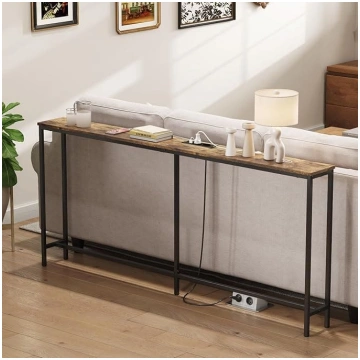 Lifewit Console Table with Charging Station, 180 c