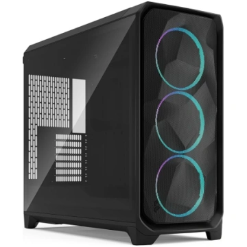 Fractal Design Meshify 3 XL melns RGB ar viegli to