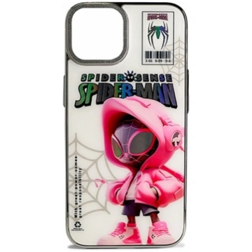 iLike Apple iPhone 14 PC Silicone Case Spider Sens