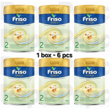 FRISO Gold 2 (6-12 mēn), 800g (6x800g)