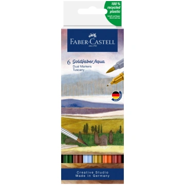 Akvareļu marķieri Faber-Castell Goldfaber Aqua, di