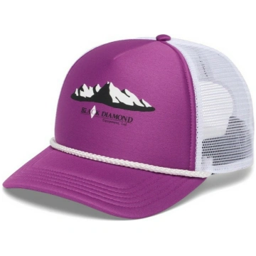Cepure FLAT BILL TRUCKER HAT, BLACK DIAMOND, 07936