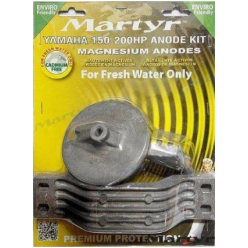 Magnija anodu komplekts priekš Yamaha 150-200HP Ou