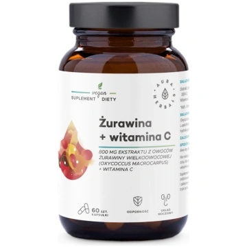 Aura Herbals AURA HERBALS Dzērveņu 800 mg + C vita
