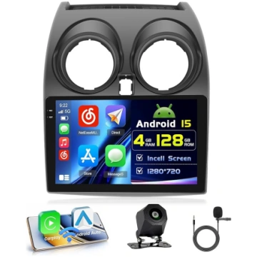 4+128G Android auto radio ar ekrānu priekš Nissan