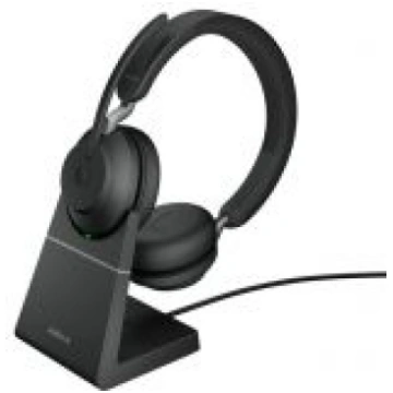 Jabra Evolve2 65 UC Stereo, W. Stand, USB-A Blueto