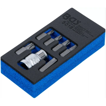 SCREWDRIVER BIT SET | 10 MM (3/8") HEX DRIVE | T-S