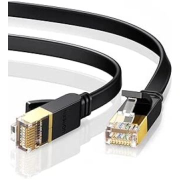 UGREEN Ethernet Cable, 10m Cat 7 RJ45 Cable, Flat 