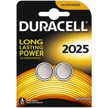 Duracell DL/CR 2025 Batteries - 2 Pack | 500039420