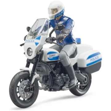 Bruder Scrambler Ducati police motorbike