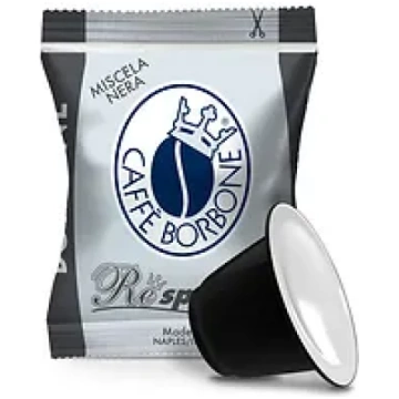 Capsule Caffè Borbone Respresso Miscela Nera compa