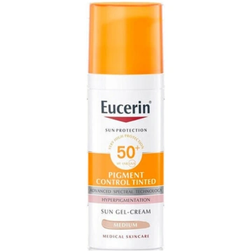 Toni piešķirošs sauļošanās sejas krēms Eucerin Sun
