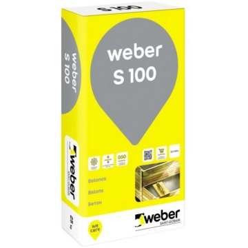Betons-klons Weber S-100 Sausais 25kg