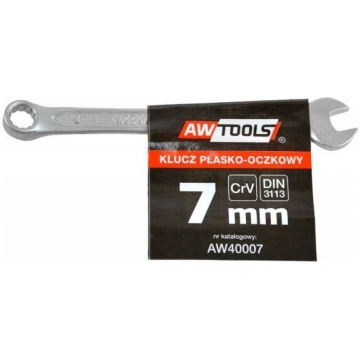 Awtools 7mm kombinētā uzgriežņu atslēga Black Line