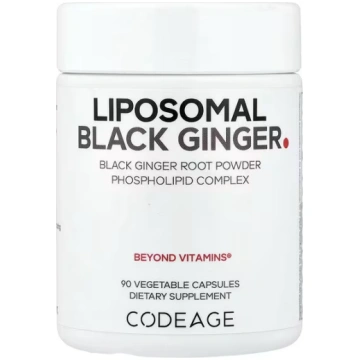 Codeage, Liposomal Black Ginger, 90 Vegetable Caps
