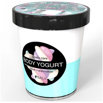 MILV Krēms-jogurts ķermenim Marshmallow, 210 g